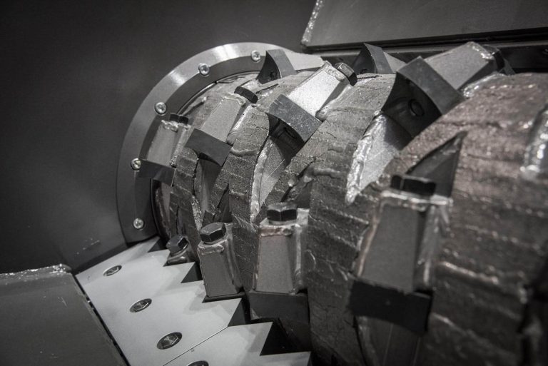 Waste shredding F-Rotor