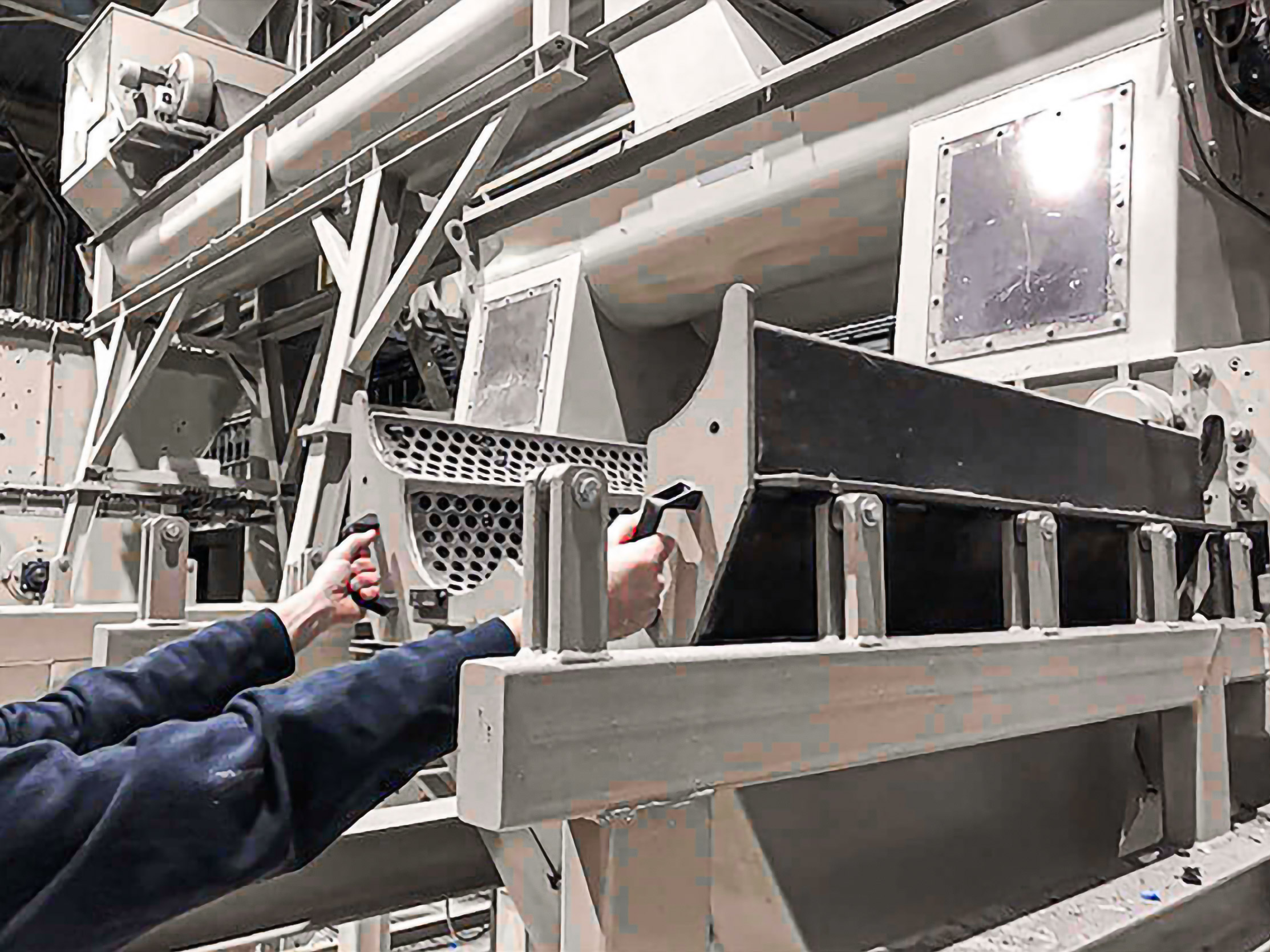 Schnellwechselsieb bei WEIMA Vierwellen