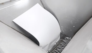 Stahlschrank Bleche Zerkleinerung