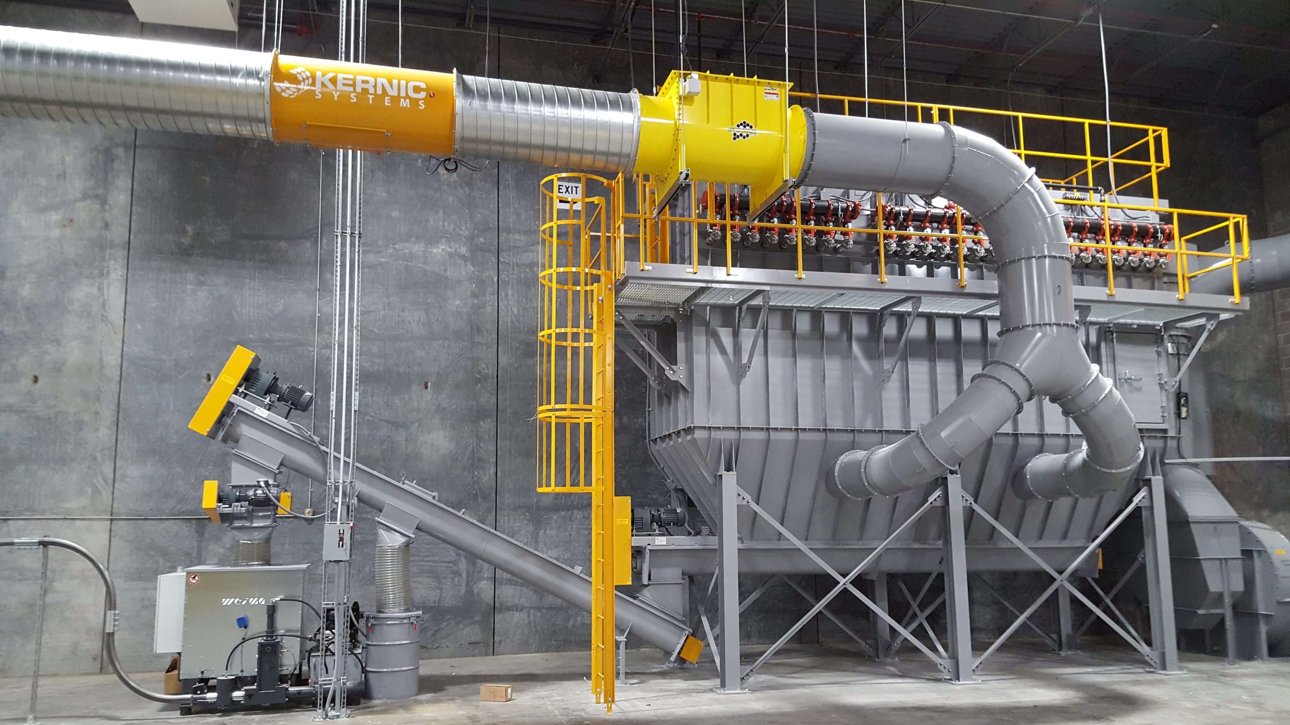 Kernic Dust System installation