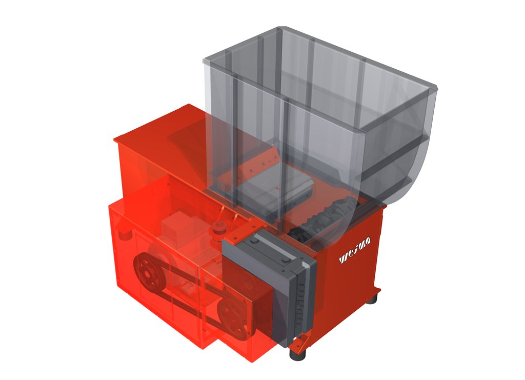 WL 4 single-shaft shredder
