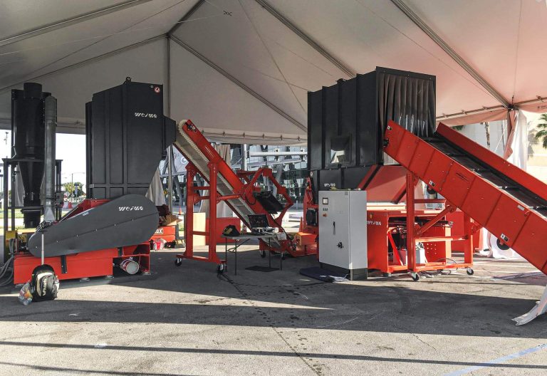 a WEIMA two-stage system is set up behind NPE 2018