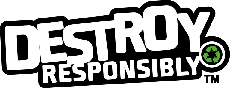 Logo of WEIMA's Destroy Responsibly sustainability campaign
