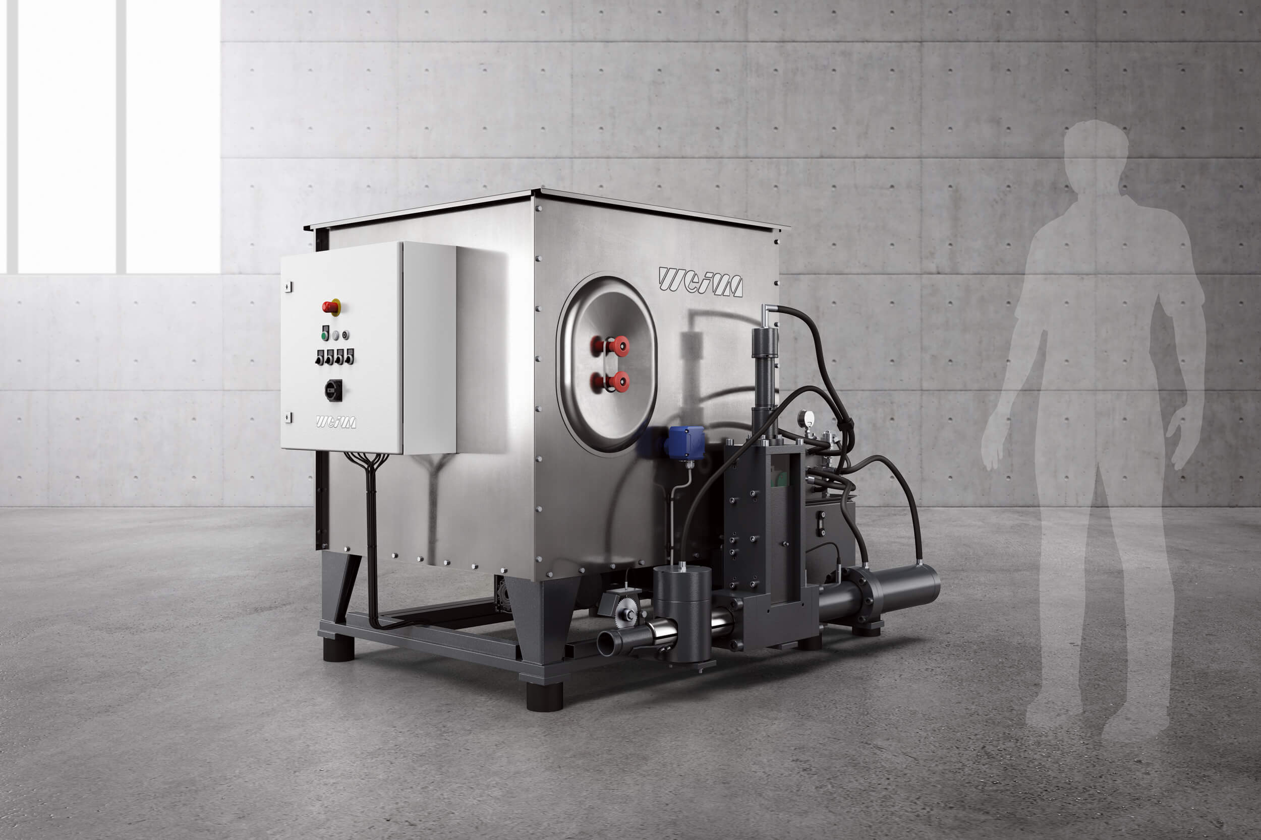 WEIMA C 150 briquette press