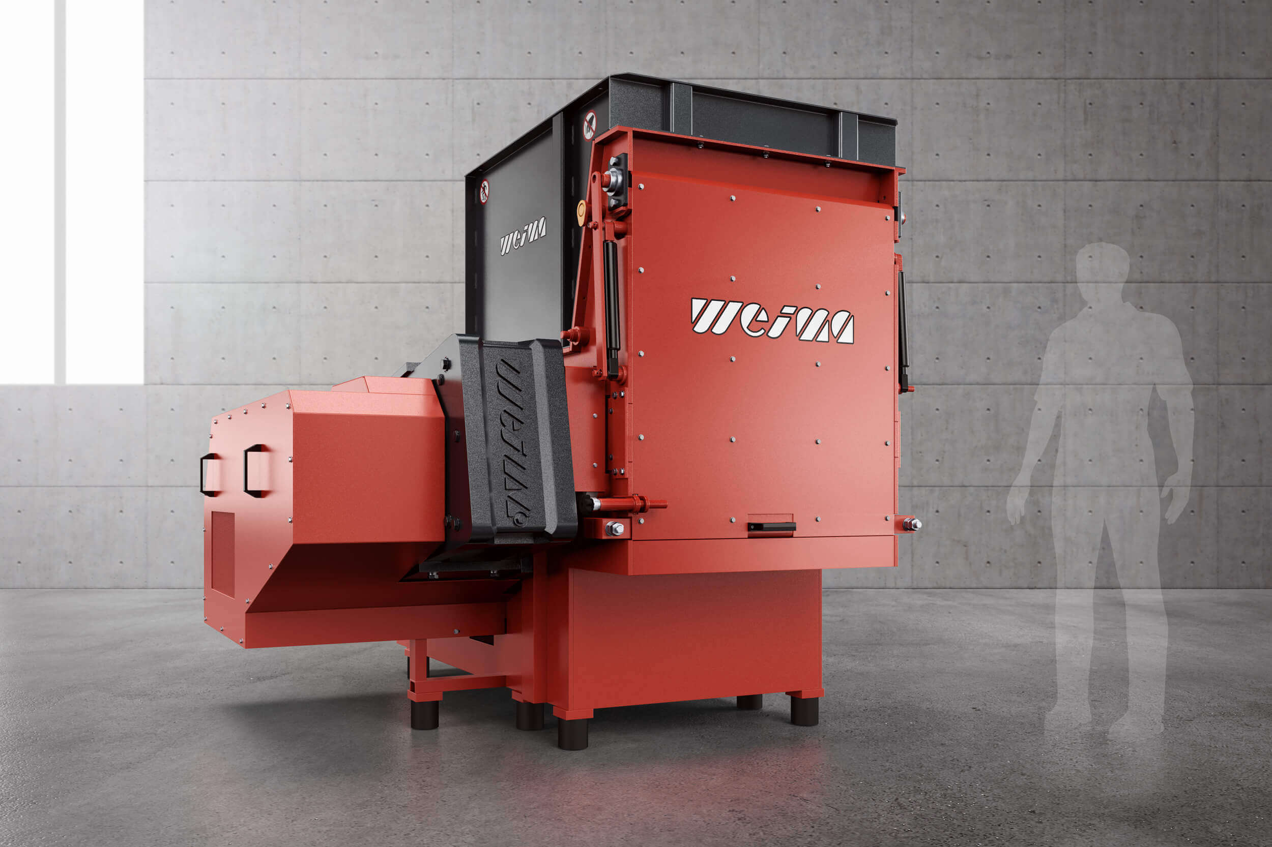 WEIMA WLK 10 single-shaft shredder