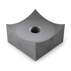 Shredder Messer Extra Konkav