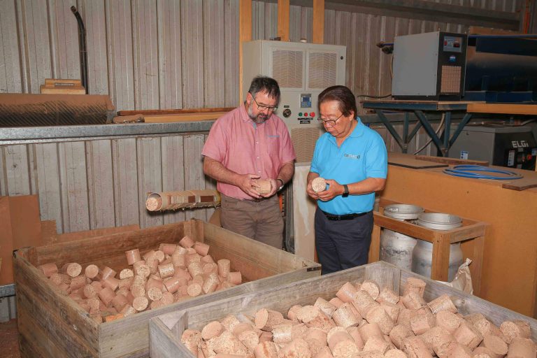 80 mm Durchmesser Holz Briketts rund bei Paarhammer