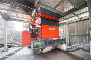 Holzshredder in Frankreich WLK 18 Jumbo