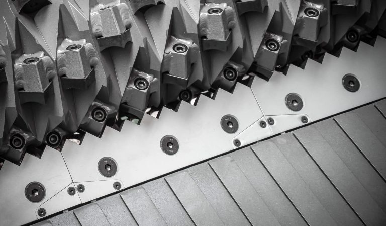 Ansicht eines WEIMA Rotors mit einstellbaren Gegenmessern