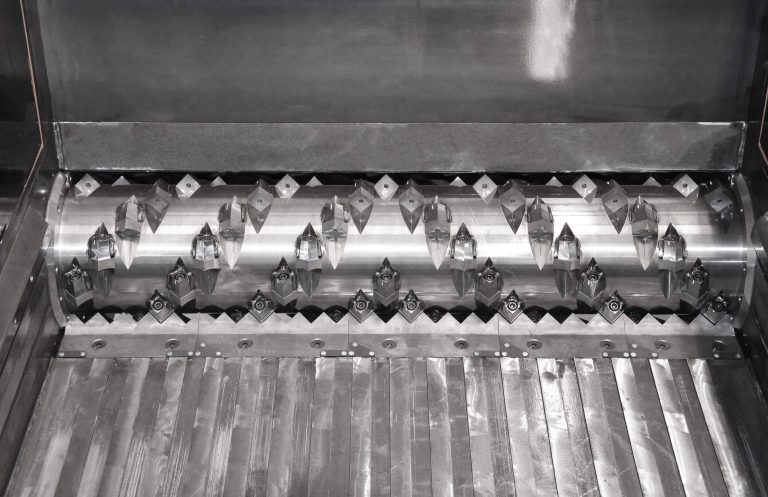 F rotor for veneer, big bags, fibers, ropes, strings