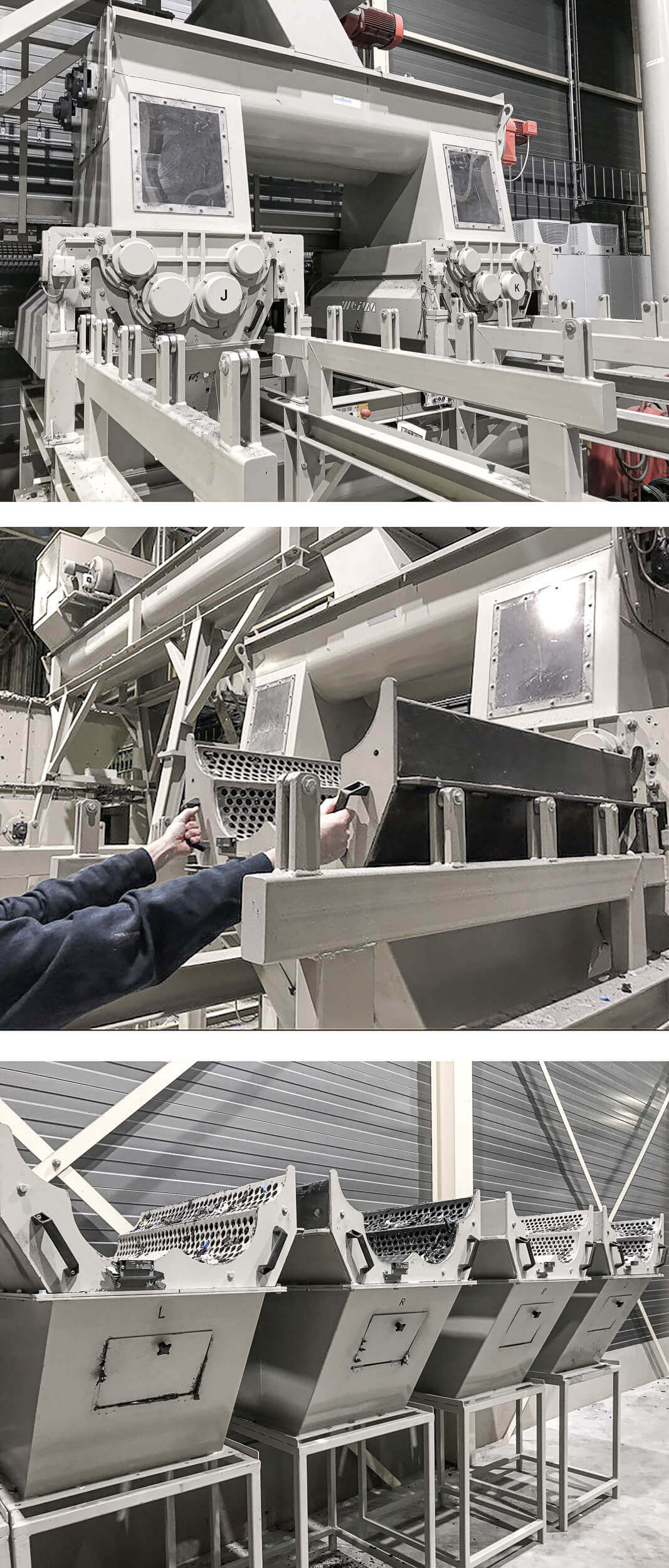 Siebkörbe und schredder