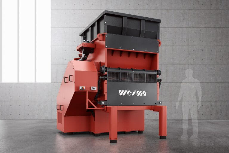 W5.14 industrial shredder for various applications