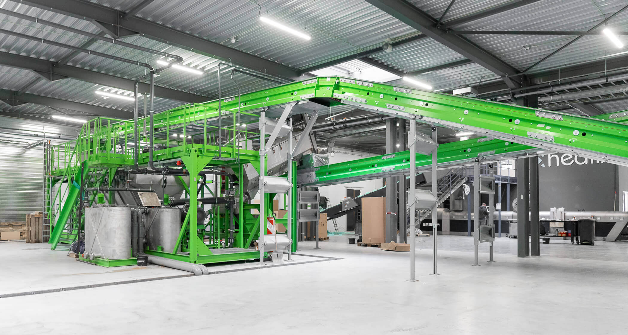 Kunststoff Recyclinganlagen bei Healix