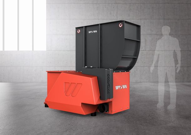 product image of the new WEIMA WL 4 single-shaft shredder