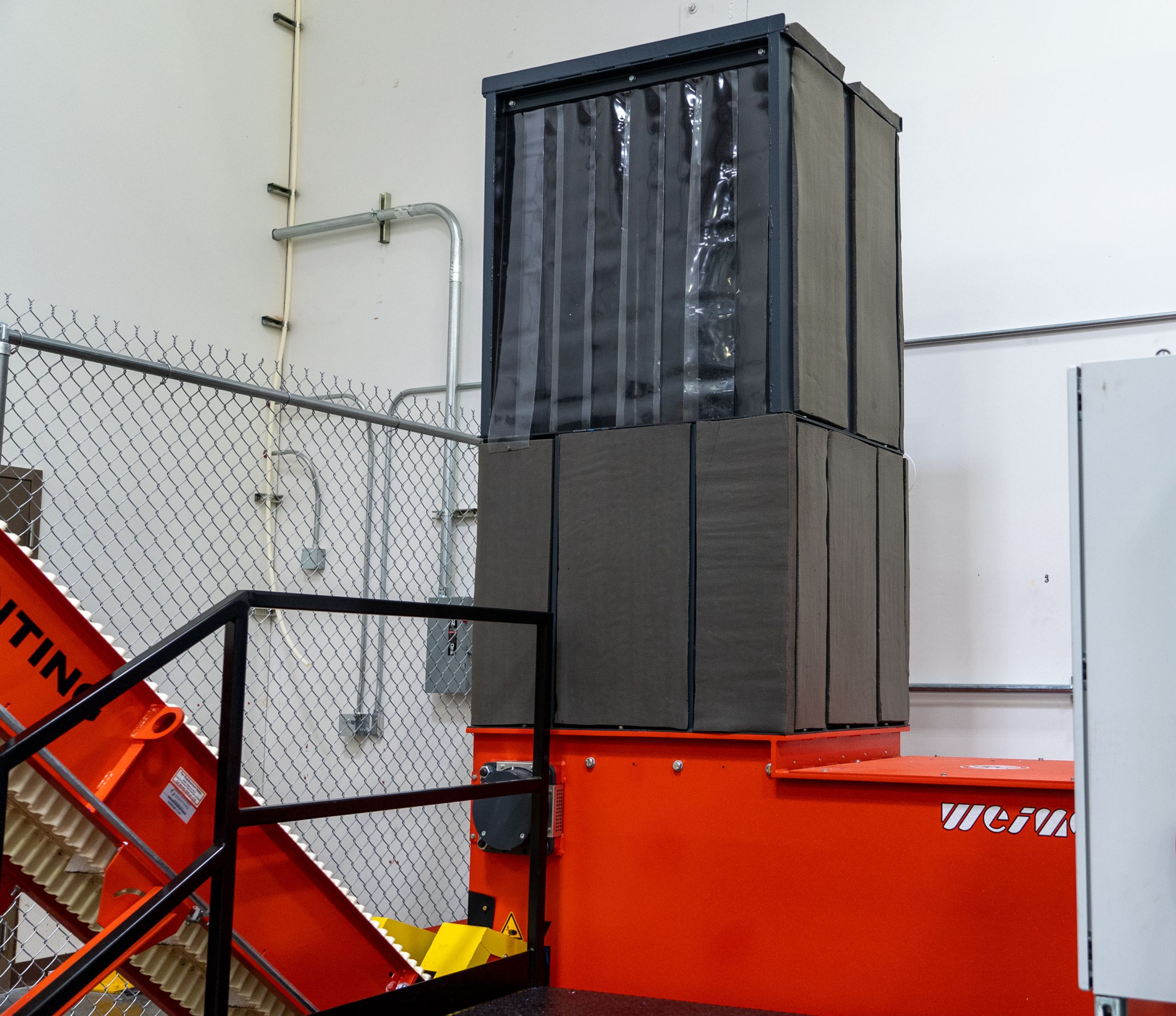 Trichtererweiterung für eine komfortable Materialaufgabe