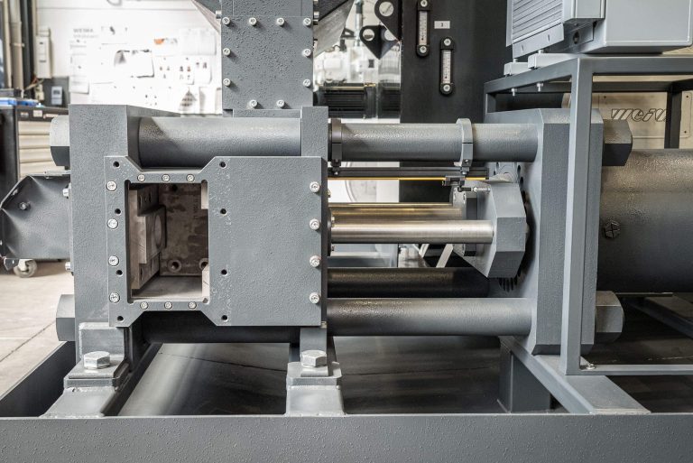 Pressing plant of a gray briquetting press