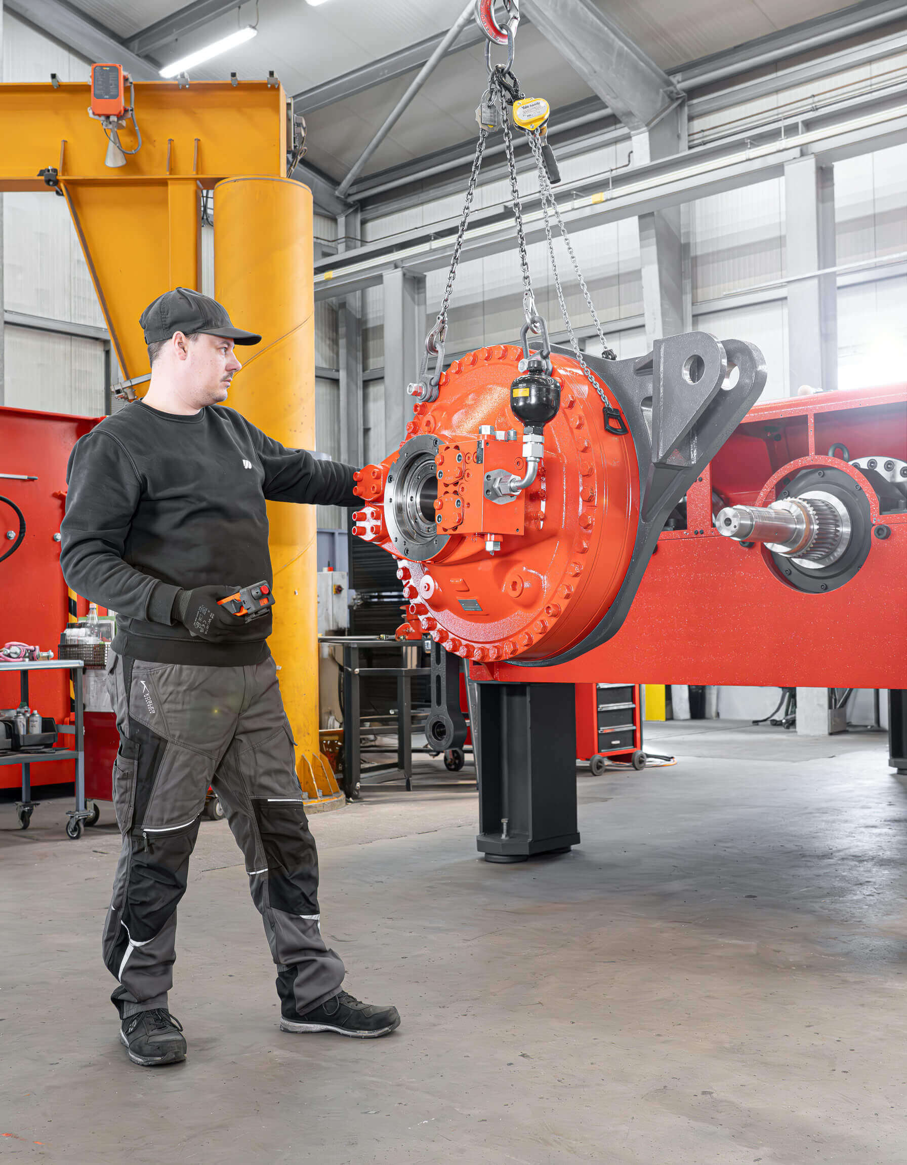 WEIMA M8.35 Shredder mit Hydraulikantrieb von Hägglunds Bosch Rexroth